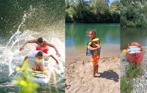 Loisir et jeux sur l'Argens pour enfants et adolescents